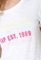 Camiseta GAP Est. 1969 Off-White - Marca GAP