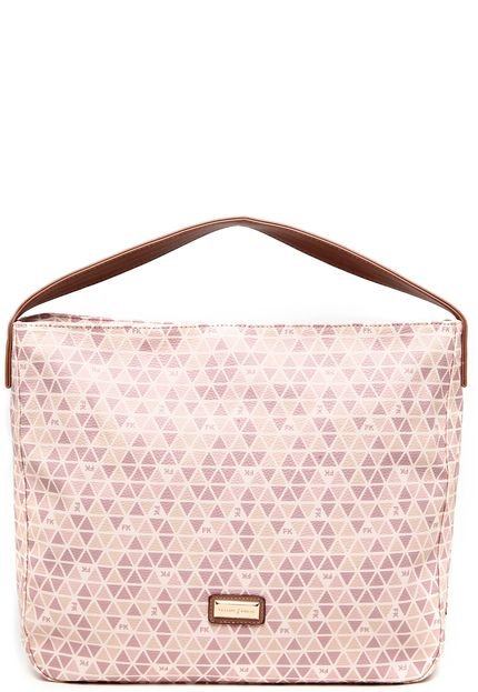 Bolsa Tote Fellipe Krein Grande Estampada Nude - Marca Fellipe Krein