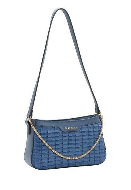 Bolsa Feminina Soft Ombro Azul 3484573 - Marca Chenson