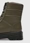 Bota Coturno My Shoes Recortes Verde - Marca My Shoes