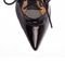Sapato Scarpin Torricella Salto 12 com Cordão Para Amarrar Preto e Caramelo  Multicolorido - Marca Torricella