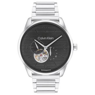 Relógio Calvin Klein Automático Masculino Aço Prateado 25200387