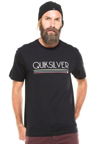 Camiseta Quiksilver Set Preta