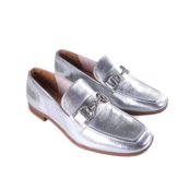 Loafer Feminino Via Marte 075-004 Prata Incolor - Marca Via Marte