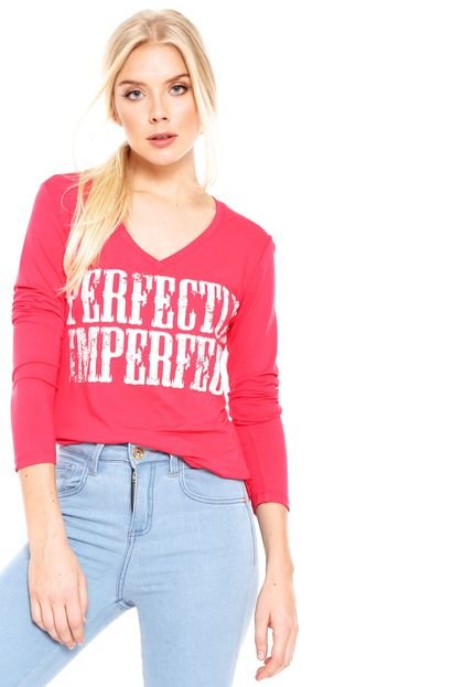 Camiseta Disparate Perfectly Rosa - Marca Disparate
