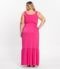 Vestido Longo Feminino Plus Size Secret Glam Rosa - Marca Secret Glam