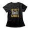 Camiseta Feminina 8 Bit Games - Preto - Marca Studio Geek 