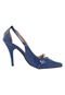 Scarpin Anna Flynn Bico Fino Azul - Marca Anna Flynn