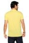 Camiseta Lacoste Gola Redonda Amarela - Marca Lacoste