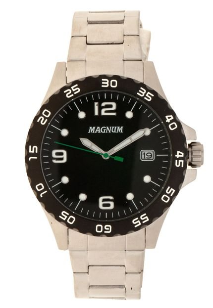 Relógio Magnum MA34389D Prata - Marca Magnum