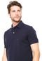 Camisa Polo Tommy Hilfiger Slim Fit Logo Azul-Marinho - Marca Tommy Hilfiger
