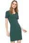 Vestido Colcci Curto Liso Verde - Marca Colcci