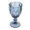Taça de Vidro Diamond Azul 325ml 1 peça - Lyor - Marca Lyor