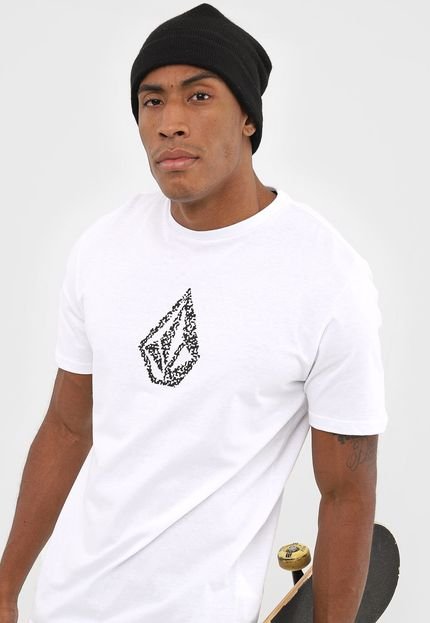 Camiseta Volcom Pixostone Branca - Marca Volcom