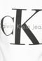 Moletom Calvin Klein Clean Branca - Marca Calvin Klein Jeans