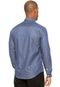 Camisa Colcci Tric Azul - Marca Colcci