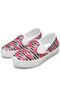 Slip On Tricae Menina Melancia Branco - Marca Tricae