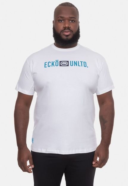 Camiseta Ecko Plus Size Estampada Lou Branca - Marca Ecko