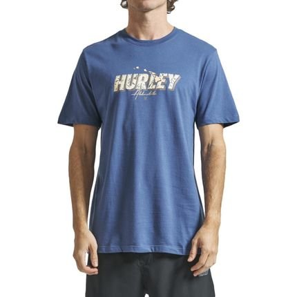 Camiseta Hurley Aloha SM24 Masculina Marinho - Marca Hurley