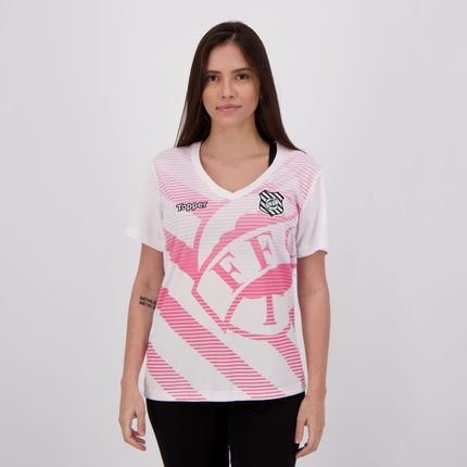 Camisa Topper Figueirense 2018 Outubro Rosa Feminina - Marca Topper