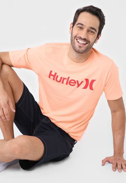 Camiseta Hurley O&O Laranja - Marca Hurley
