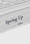 Colchão Super King Spring Up Látex 193x203x34cm Branco Americanflex - Marca Americanflex