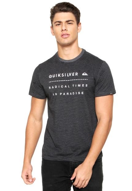 Camiseta Quiksilver Radin Preta - Marca Quiksilver