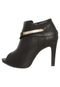 Ankle Boot Ramarim Ferragem Lateral Preta - Marca Ramarim