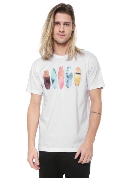 Camiseta Reef Boards Branca - Marca Reef