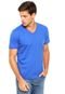 Camiseta Forum Slim Azul - Marca Forum