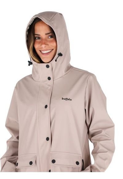 Chaqueta Impermeable Raincoat Rosado Mujer Buffalo - Compra Ahora