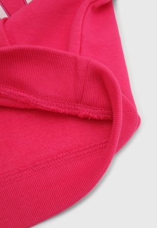 Blusa de Moletom Infantil GAP Logo Rosa