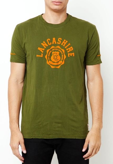 Camiseta Gola Lancashire Verde - Marca Gola