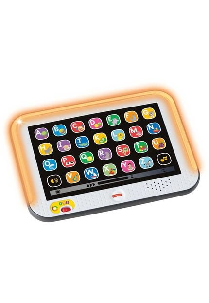 Fisher-Price Aprender e Brincar Tablet de Aprendizagem Cresce Comigo Mattel - Marca Fisher-Price