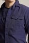 Camisa Polo Ralph Lauren Reta Bolsos Azul-Marinho - Marca Polo Ralph Lauren