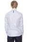 Camisa Calvin Klein Jeans Slim Listras Branca/ Azul - Marca Calvin Klein Jeans