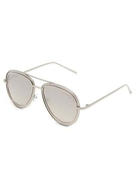 Óculos de Sol Cayo Blanco Aviador Prata - Marca Cayo Blanco