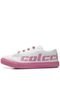 Tênis Colcci Fun Infantil Logo Off-White/Rosa - Marca Colcci Fun