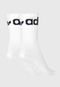 Kit 3pçs Meia adidas Originals Cano Médio Cuff Crew Branco - Marca adidas Originals