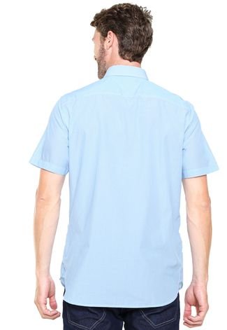 Camisa Tommy Hilfiger Listras Azul