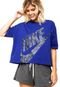 Blusa Manga Curta Nike Coppe Alha 2 Azul - Marca Nike