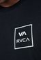 Camiseta RVCA All The Way Preta - Marca RVCA