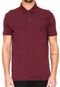 Camisa Polo Ellus Regular Frisos Vinho - Marca Ellus