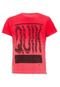 Camiseta Quiksilver Slim Fit Needle Vermelha - Marca Quiksilver