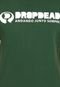 Camiseta Drop Dead Logo Slogan Verde - Marca Drop Dead