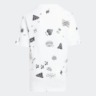 Adidas Camiseta Estampada Infantil Brand Love