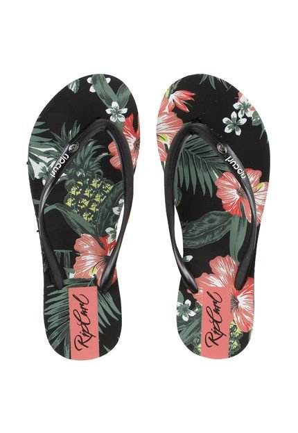 Chinelo Rip Curl Hawaiian Punch Preto - Marca Rip Curl