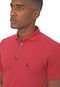 Camisa Polo Acostamento Reta Raglan Vermelha - Marca Acostamento