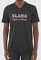 Camiseta New Era Slama Made In Brasil Preta - Marca New Era