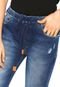 Calça Jeans Zoomp Slim Amarração Azul - Marca Zoomp